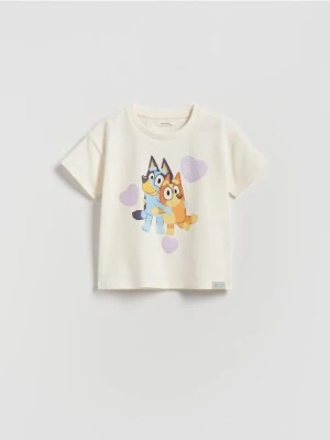 Obrázek produktu Reserved - Bluey bavlněné tričko - krémová