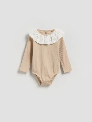Obrázek produktu Reserved - Body s límcem - béžová