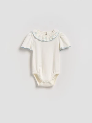 Obrázek produktu Reserved - Body s límcem - krémová