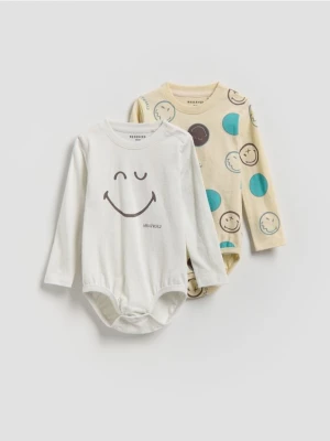 Obrázek produktu Reserved - Body SmileyWorld® 2 ks - světle šedá