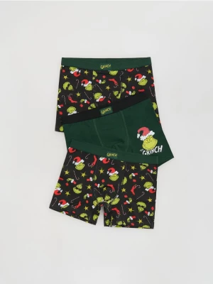 Obrázek produktu Reserved - Boxerky Grinch 3 pack - černý