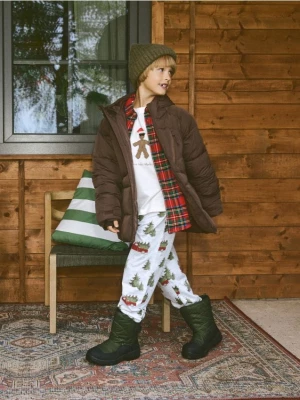 Obrázek produktu Reserved - Bunda oversize - pudrově hnědá