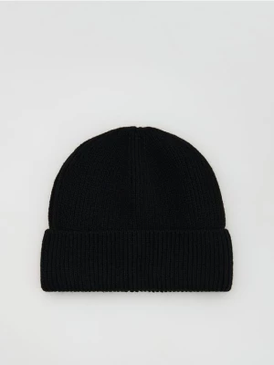 Obrázek produktu Reserved - Čepice beanie s příměsí vlny - černý