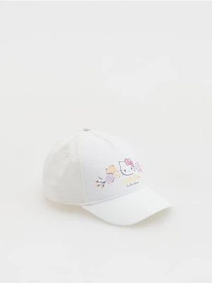 Obrázek produktu Reserved - Čepice s kšiltem Hello Kitty - krémová