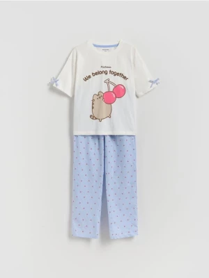 Obrázek produktu Reserved - Dvoudílné pyžamo Pusheen - krémová