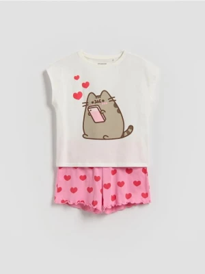 Obrázek produktu Reserved - Dvoudílné pyžamo Pusheen - krémová