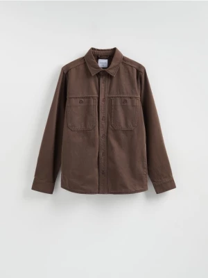 Obrázek produktu Reserved - Džínová košile regular fit - dark grey jeans