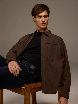 Obrázek produktu Reserved - Džínová košile regular fit - dark grey jeans
