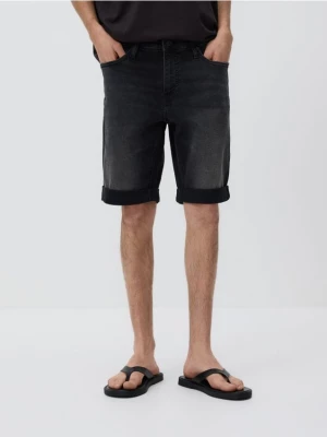 Obrázek produktu Reserved - Džínové šortky slim fit - černý