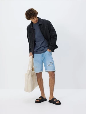Obrázek produktu Reserved - Džínové šortky slim fit - modrá
