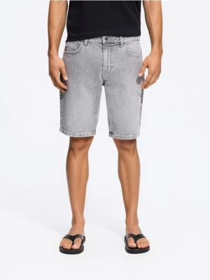 Obrázek produktu Reserved - Džínové šortky slim fit - světle šedá