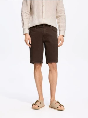 Obrázek produktu Reserved - Džínové šortky straight - dark grey jeans