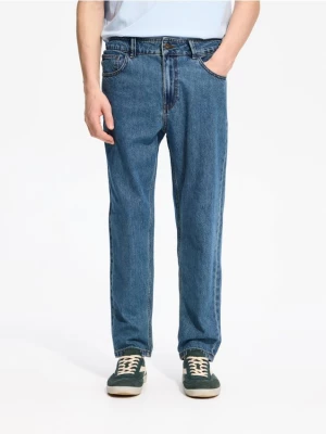 Obrázek produktu Reserved - Džíny carrot se sepraným efektem - indigo jeans
