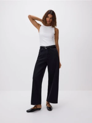 Obrázek produktu Reserved - Džíny wide leg comfort - černý