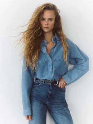 Obrázek produktu Reserved - Džíny wide leg - modrá