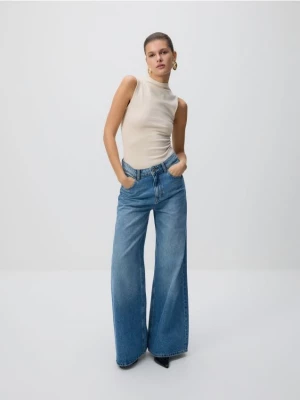 Obrázek produktu Reserved - Džíny wide leg - modrá