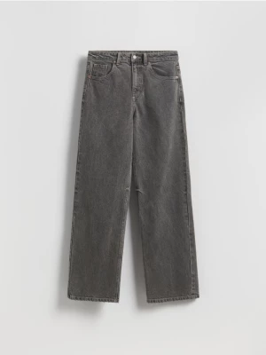 Obrázek produktu Reserved - Džíny wide leg - šedá