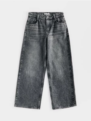 Obrázek produktu Reserved - Džíny wide leg - šedá