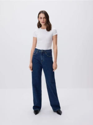 Obrázek produktu Reserved - Džíny wide leg - tmavomodrá
