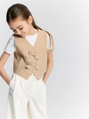 Obrázek produktu Reserved - Elegantní kalhoty - krémová