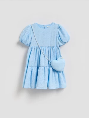 Obrázek produktu Reserved - GIRLS` DRESS & BAG - bleděmodrá