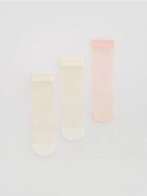 Obrázek produktu Reserved - GIRLS` SOCKS MULTI - krémová