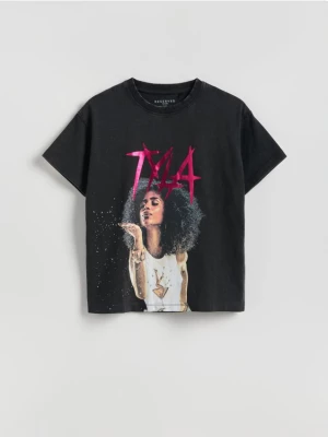 Obrázek produktu Reserved - GIRLS` T-SHIRT - tmavě šedá