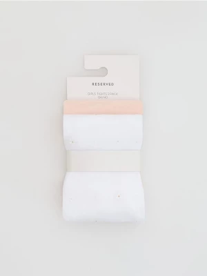 Obrázek produktu Reserved - GIRLS` TIGHTS MULTI - bílá