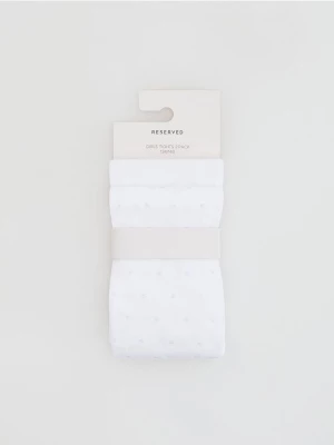 Obrázek produktu Reserved - GIRLS` TIGHTS MULTI - bílá