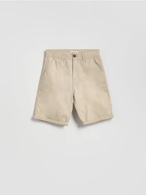 Obrázek produktu Reserved - Hladké kraťasy chino - tělová