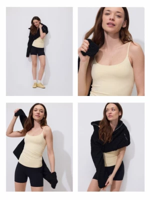 Obrázek produktu Reserved - Hladký top na ramínka - světle žlutá