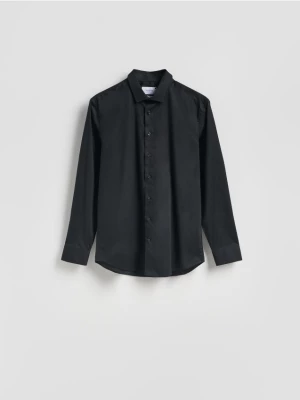 Obrázek produktu Reserved - Jednobarevná košile slim fit - černý