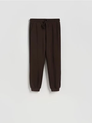 Obrázek produktu Reserved - Joggery z modalu - tmavě hnědá