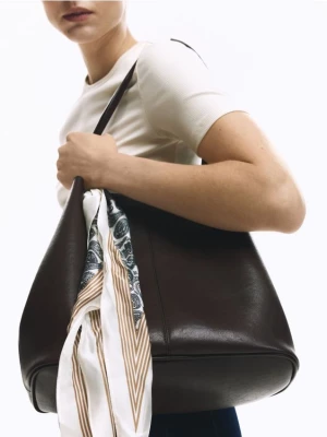 Obrázek produktu Reserved - Kabelka shopper - tmavě hnědá