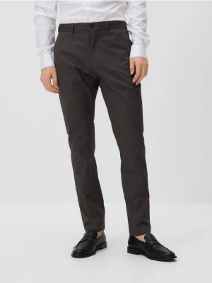 Obrázek produktu Reserved - Kalhoty chino slim fit - tmavě hnědá