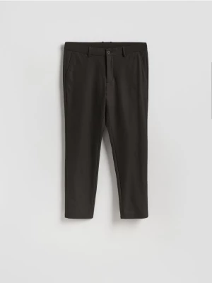 Obrázek produktu Reserved - Kalhoty chino slim fit - tmavě hnědá