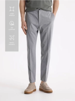 Obrázek produktu Reserved - Kalhoty comfort fit - světle šedá