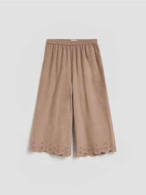 Obrázek produktu Reserved - Kalhoty culottes - kávová