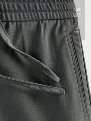 Obrázek produktu Reserved - Kalhoty jogger - tmavě zelená