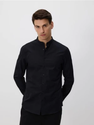 Obrázek produktu Reserved - Košile slim fit s vysokým podílem bavlny - černý