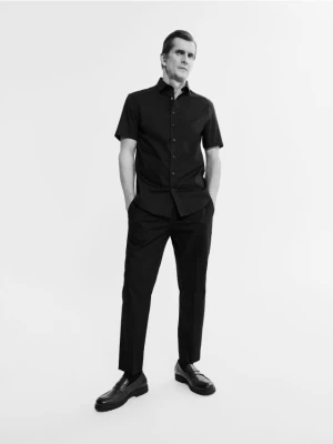 Obrázek produktu Reserved - Košile slim fit s vysokým podílem bavlny - černý