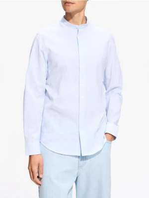 Obrázek produktu Reserved - Košile slim fit se stojáčkem - bleděmodrá
