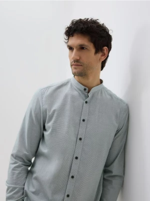 Obrázek produktu Reserved - Košile slim fit se stojáčkem - zelená