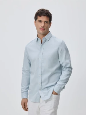 Obrázek produktu Reserved - Košile slim fit z egyptské bavlny - bleděmodrá