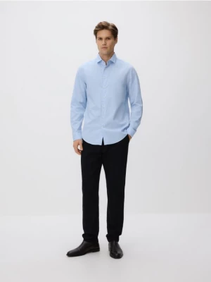 Obrázek produktu Reserved - Košile slim fit z egyptské bavlny - bleděmodrá
