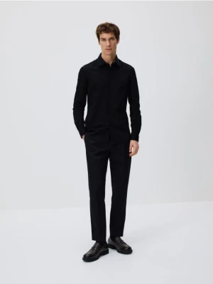 Obrázek produktu Reserved - Košile slim fit z egyptské bavlny - černý