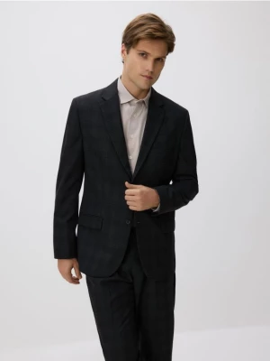 Obrázek produktu Reserved - Kostkovaný blejzr slim fit - černý
