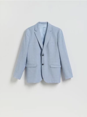 Obrázek produktu Reserved - Kostkovaný blejzr slim fit - světle modrá