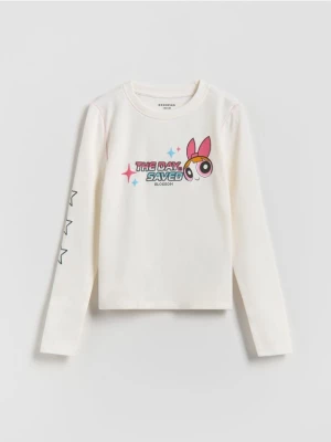 Obrázek produktu Reserved - Koszulka The Powerpuff Girls - krémová