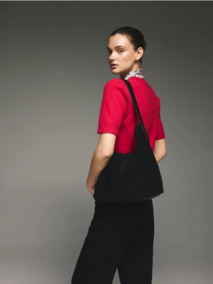Obrázek produktu Reserved - Kožená kabelka shopper - černý